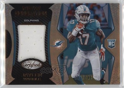2021 Certified New Generation Jerseys Mirror Bronze Jaylen Waddle Rookie RC 1np9