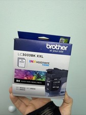 New Sealed Brother LC3033BK XXL INKvestment Tank Ink Cartridge Black Exp 09/2026