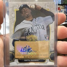 2014 Topps Triple Threads Roenis Elias Autograph #TRA-RE /100 Mariners