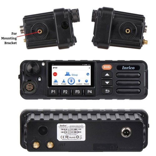 Inrico TM-7 Plus 4G LTE Android Car Mobile Ham Radio Network PTT Walkie Talkie - Zdjęcie 9 z 21