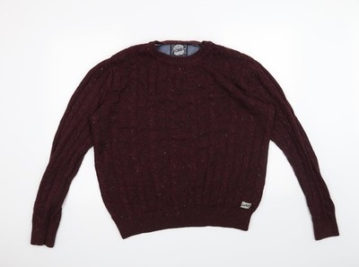 Roter Pullover Pulli Herren UK Größe M St George