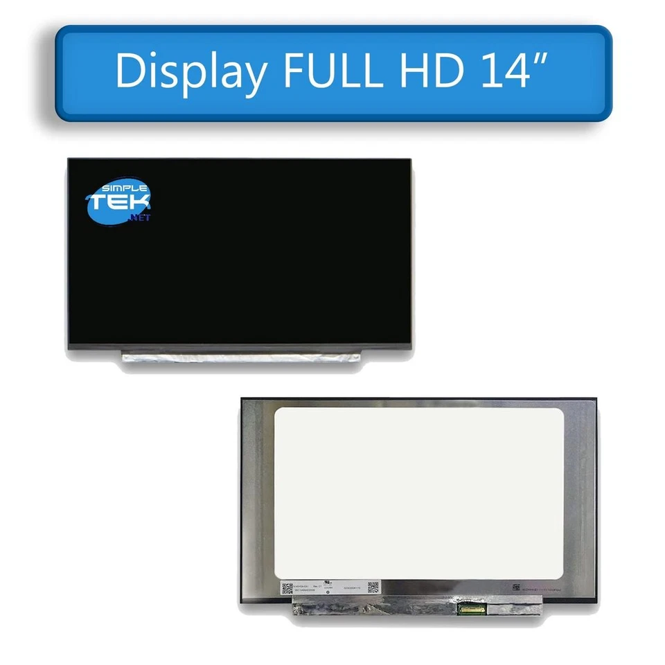 Bildschirm 14 " Full HD 30 Pin B140HAN04.1 HW0A B140HAN04.3 B140HAN04.5 - Bild 3 von 4