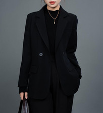 Women's Blazer Business Casual Lightweight Suit Long Sleeve Work Office Jackets