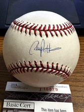 COREY PATTERSON 3 SIGNED AUTOGRAPHED OML BASEBALL! Cubs, Orioles, Blue Jays  JSA