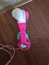 HELLO KITTY HEADPHONES PINK/WHITE