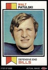 1973 Topps #293 Walt Patulski Bills RC Notre Dame 5 - EX