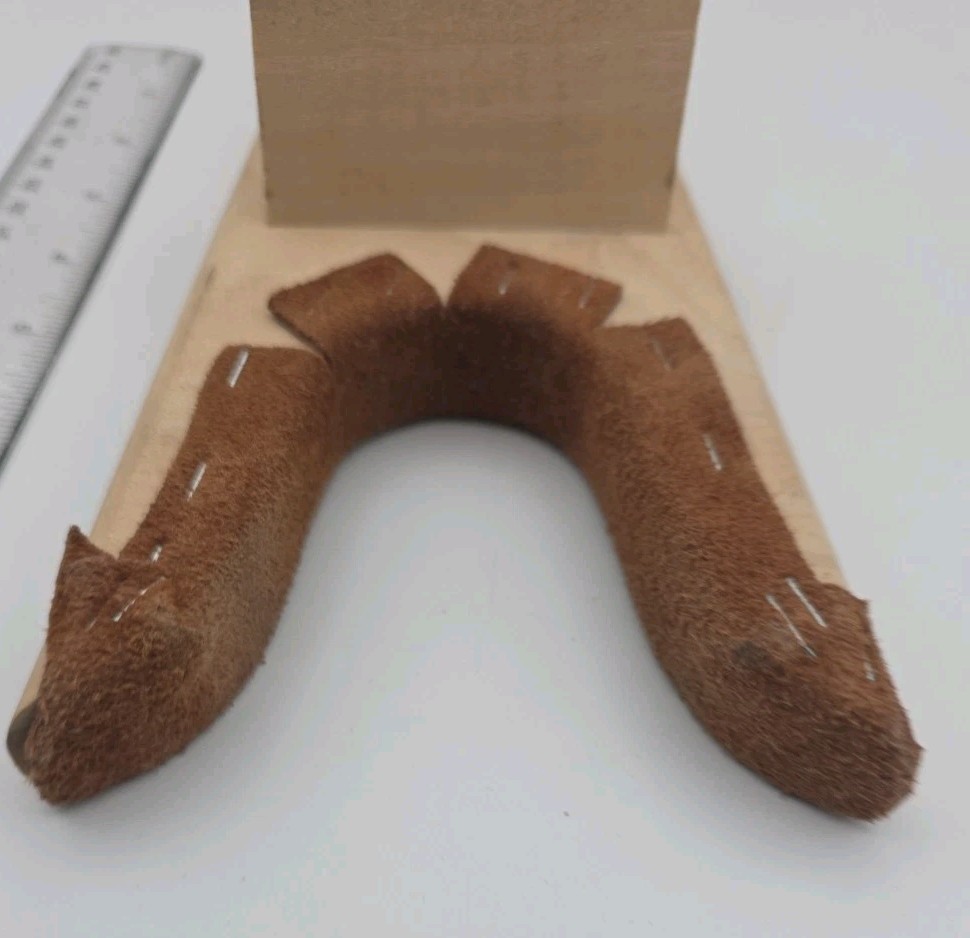 Western Outfitters Boot Jack With Logo Made In Texas Wood Leather Portland OR