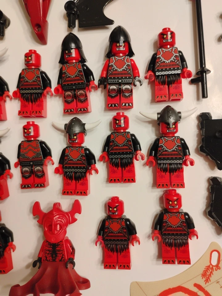 Lego Castle Fantasy Era Troll Orc Goblin Minifigure Lot Dungeons Dragons Battle - Image 3 of 4