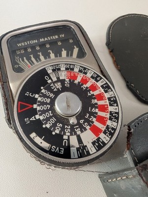 UNTESTED Weston Master IV Camera Light Exposure Meter 745