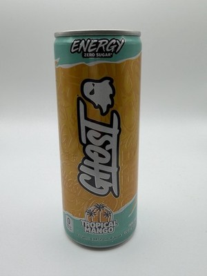 Ghost Energy Tropical Mango Can Discontinued Rare Expires 04/2026