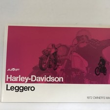Harley-Davidson 1972 Year Motorcycle Repair Manuals & Literature