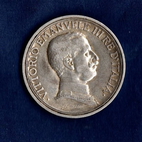 VITTORIO EMANUELE III 1915 LIRE 2 QUADRIGA VELOCE QUALITA' SPL - Picture 2 of 2
