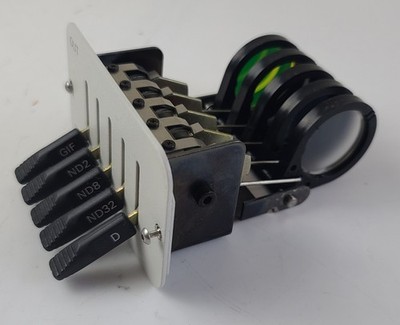 Nikon Eclipse E800 Microscope Built In Filter Set Module ND2 ND8 ND32 D GIF