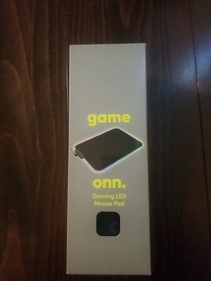 ONN Precision Gaming LED RGB Color-Changing Mouse Pad (14'' x 10'') New