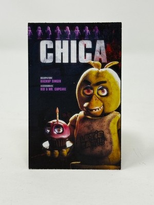 Five Nights At Freddy's CHICA Promo Card FNAF Dave & Busters Halloween 2023