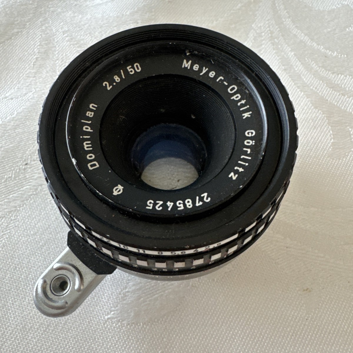 Vintage Meyer-Optik Gorlitz Zebra Domiplan 2.8/50mm Portrait