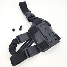 Safariland 6005 Double Strap Leg Shroud Quick Release Buckle Black STX Tactical
