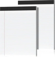 2 Pack Legal Pads 8.5 X 11 College Ruled Note Pads 8.5 X 11 Notepads 8.5 X 11 Mi