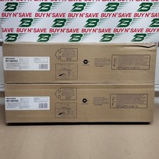 Lot of 2- Sharp MX-50NTBA Toner Cartridges Black - NEW