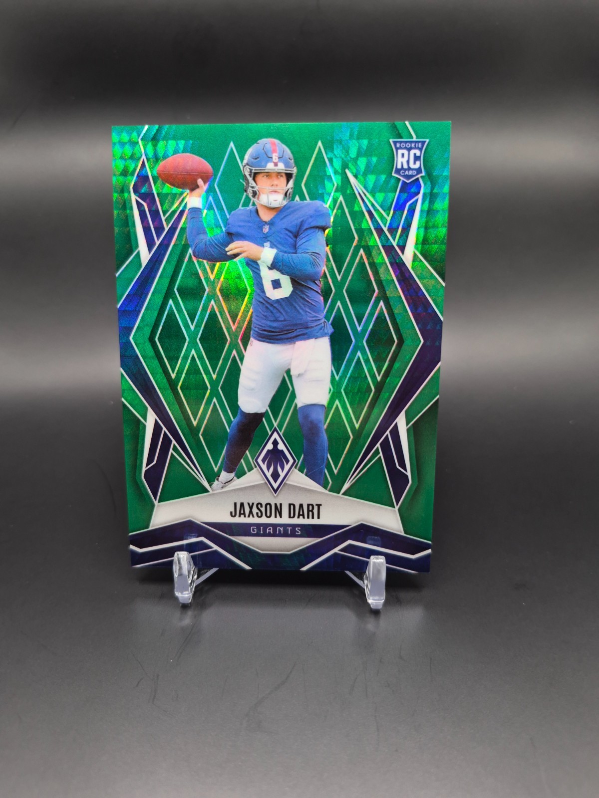 2025 Panini Phoenix - Rookies Jaxson Dart #200 Green /149