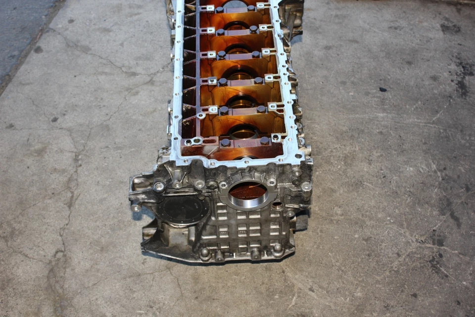 07-16 BMW 135i 335i 535i 740i X6 Z4 - 3.0L N54 BLOQUE DE CILINDROS MOTOR BITURBO Foto 2 de 4