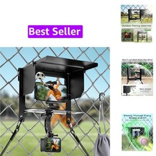 Cell Phone Fence Mount Shade - All-in-One Mounting Kit for iPhone, GoPro, Sam...