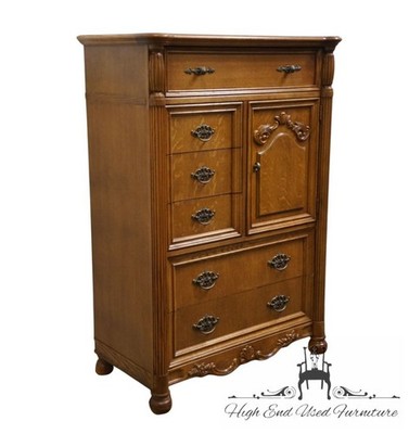 STANLEY FURNITURE Quarter Sawn Oak Victorian Inspired 37