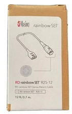 Masimo 4078 RD Rainbow Set R25-12 Series Patient Cable 12Ft 3.7m *NEW IN BOX*