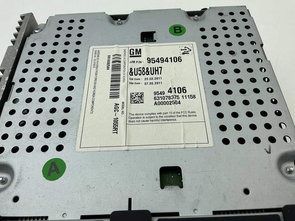 AUTORADIO PER CHEVROLET Aveo 2° Serie 95494106 A12XER (11>) - Immagine 3 di 4