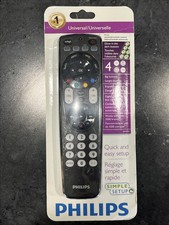 Philips SRP4004/27 Universal 4 In 1 Remote Control New 