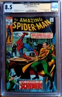 AMAZING SPIDER-MAN #83 CGC 8.5 OW-W 1970 ROMITA autograph, 1st Schemer & Venessa