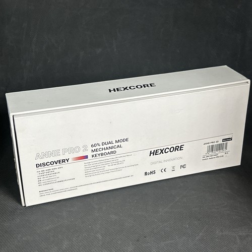HEXCORE Anne PRO 2 Discovery Mechanical Keyboard 60% RGB Black Crystal Gateron - Picture 15 of 16