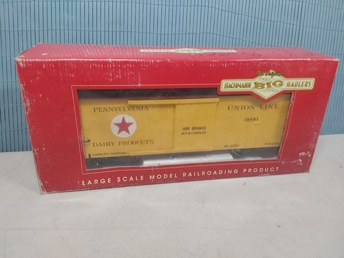 BACHMANN BIG HAULERS G SCALE PENNUNION LINE BOXCAR LNOB