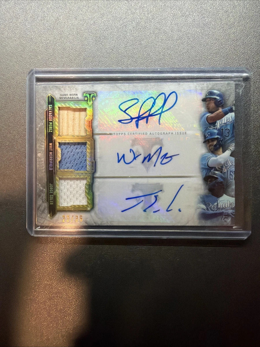 Salvador Perez Baseball Serial Numbered Sports Trading Cards
