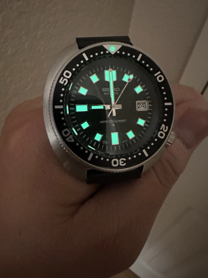 Reloj automático de buceo Seiko NH35 Apocalypse ahora Willard 6105 caja tortuga mod Foto 4 de 4