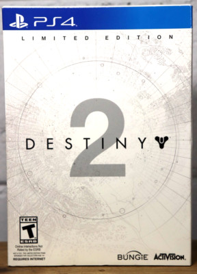 Destiny 2 PS4 Limited Edition Steelbook + Game + Box Set Bundle EXCELLENT GB