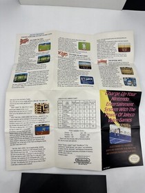 Bases Loaded II 2 Nintendo NES Near CIB with Box and Poster Tested and Working