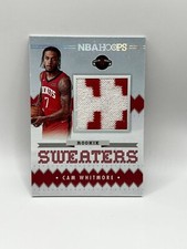 Cam Whitmore 2023-24 NBA Hoops Rookie Sweaters RC Card #RSW-CAM. rookie card picture