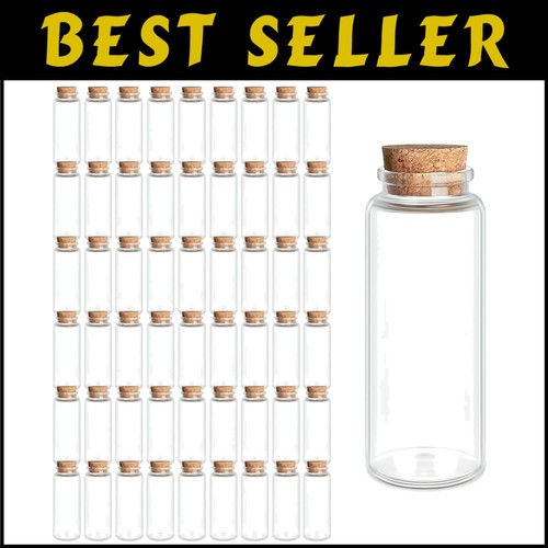 Essential Oil Storage Glass Bottles, Set of 55 - 1.18 oz Elegant & Versatile