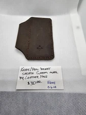 Knife And Pen Pocket Sheath Handmade