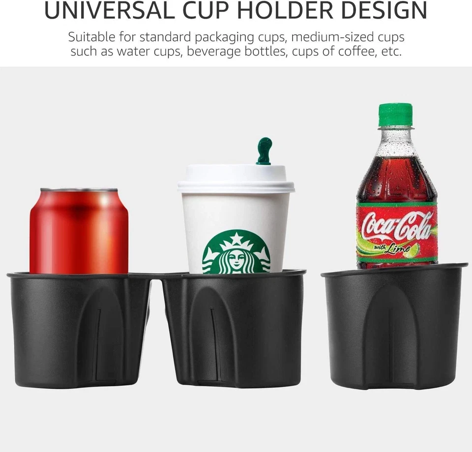 Center Console Cup Holder Insert for Tesla Y 2020-2024 Interior Accessories - Image 4 of 4