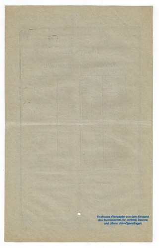 Alemania, Austria 500 francos - 405 marcos deuda bono 1901 - Imagen 7 de 7