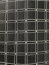 Jos A Bank Geometric Mens Silk Necktie Blue Gray Tie EUC 3 1/16" W 60" L