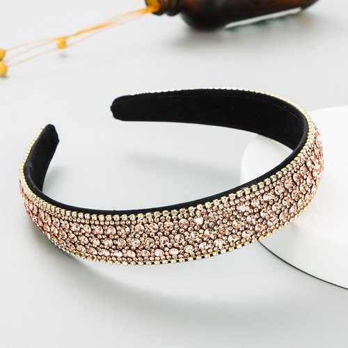 Damen Mädchen Strass Stirnband Barock Haar Reifen Kopfbedeckung Haar de↕ - Picture 13 of 23