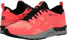 Asics Gel Lyte V Ns Flash Coral Mens Athletic Shoes Size 6.5 New