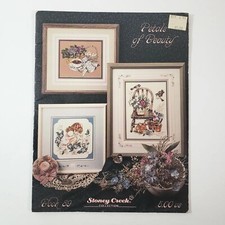 Stoney Creek Petals of Beauty 10 Cross Stitch Patterns Chart Book 89 Flowers