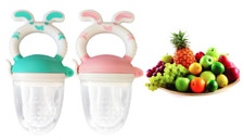 Baby Fruchtsauger Obstschnuller in 3 Verschie...