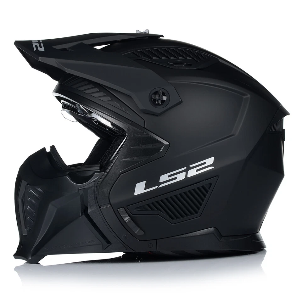 Motorradhelm Jethelm | LS2 OF606 DRIFTER MATT | Helm Roller Trial Motorrad 22.06 - Bild 4 von 4