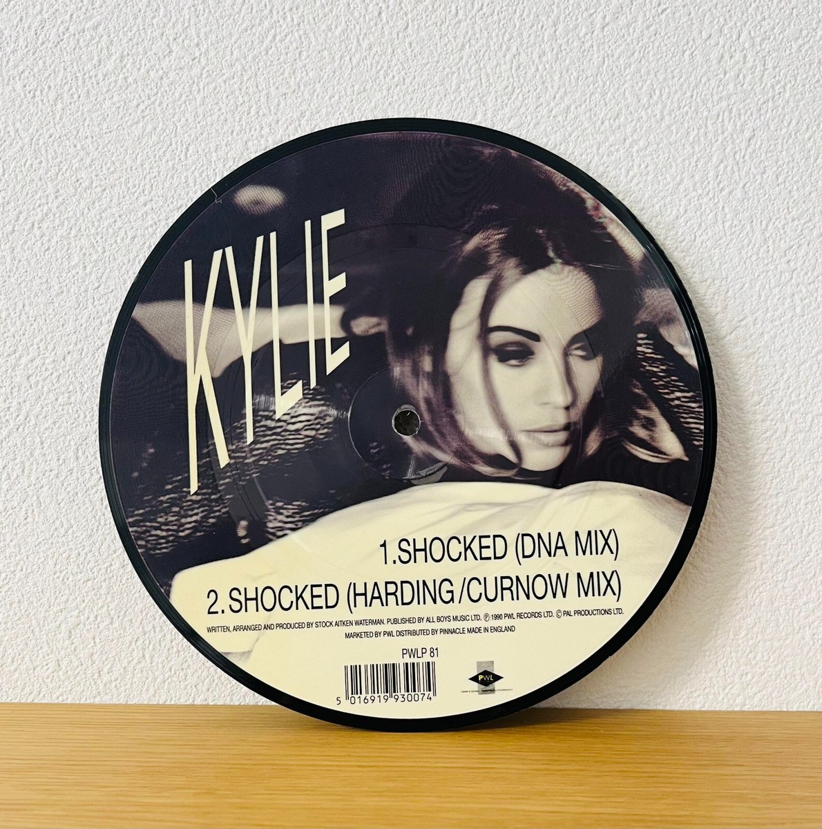 Kylie Minogue / Shocked 1991 UK Picture Disc PWL Records PWLP 81