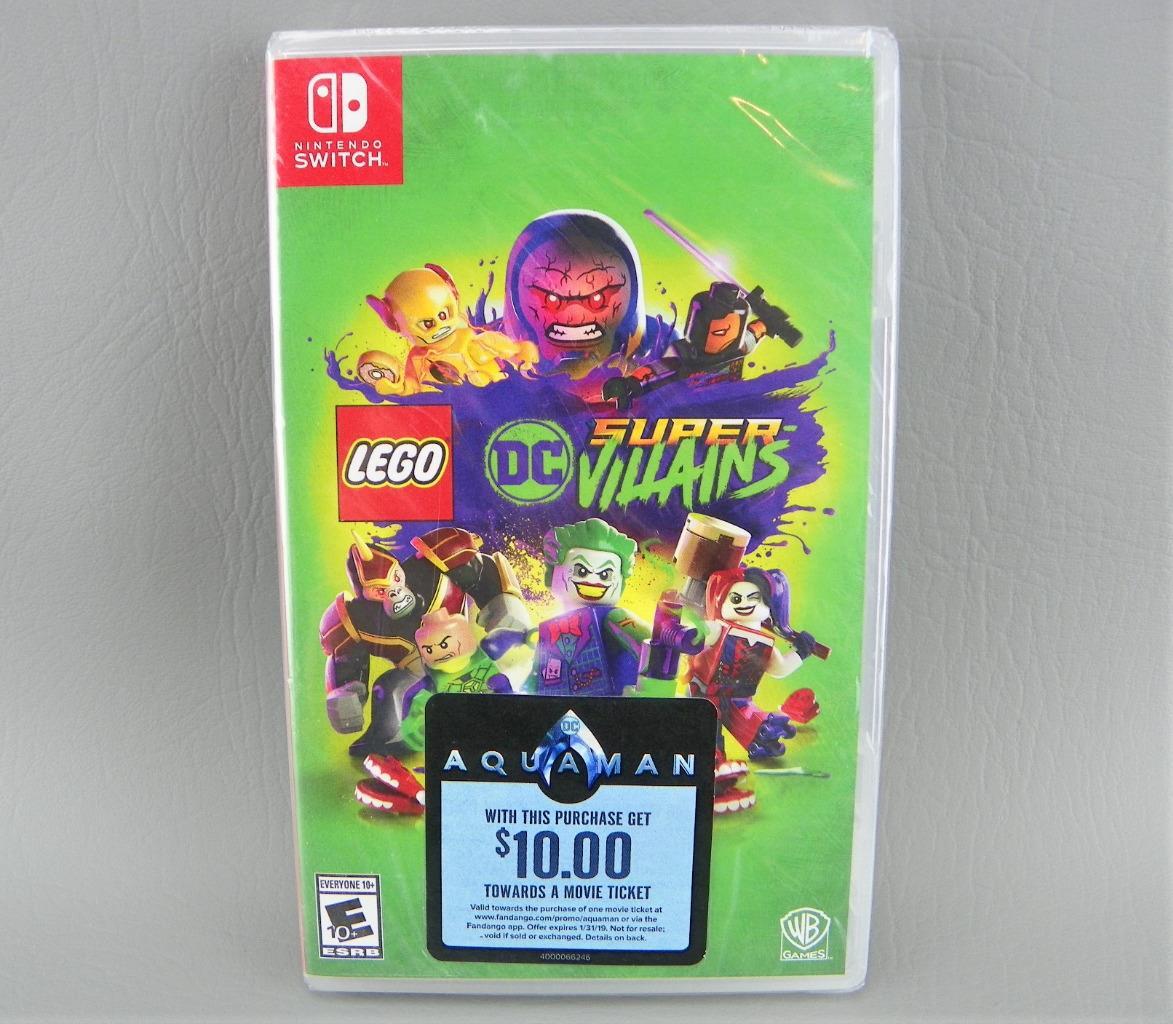 Nintendo Switch LEGO DC Super Villains Game Factory Sealed NEW